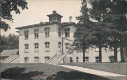 Old School, Pentwater, Mich. Where Enoch went to school (1892) Michigan Postcard Postcard Postcard