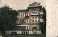 Central School Building, Oelwein, IA Iowa Postcard Postcard Postcard