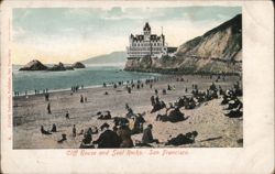 Cliff House and Seal Rocks, San Francisco California Postcard Postcard Postcard