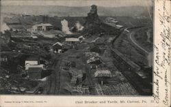 Coal Breaker and Yards, Mt. Carmel, PA Mount Carmel, PA Postcard Postcard Postcard