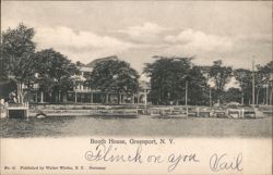 Booth House, Greenport, NY Postcard