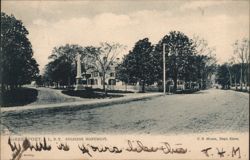 Soldiers Monument, Greenport, NY New York Postcard Postcard Postcard