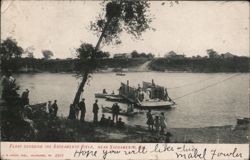 Ferry Crossing the Sacramento River Postcard