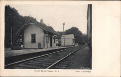 Stony Brook Depot, Long Island New York Postcard Postcard Postcard