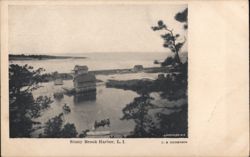 Stony Brook Harbor, Long Island New York Postcard Postcard Postcard