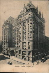 Woman's Temple, Chicago, IL Postcard