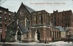 Park Congregational Church, Hartford, Conn. Connecticut Postcard Postcard Postcard