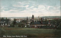 New Britain from Walnut Hill Park Postcard