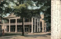 Public Building, Assembly Grounds, Chautauqua Lake, NY Postcard