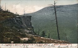 Sunset Rock, Kaaterskill Clove, 1700 ft. to the Valley Below Palenville, NY Postcard Postcard Postcard