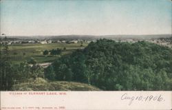 Village of Elkhart Lake, Wisconsin Postcard