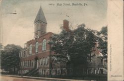 High School, Meadville, PA Pennsylvania Postcard Postcard Postcard