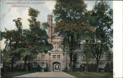 Library, Princeton University New Jersey Postcard Postcard Postcard