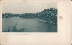 Wildmere and Cliff Houses, Lake Minnewaska New York Postcard Postcard Postcard