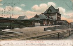 Union Station, Springfield, MA Massachusetts Postcard Postcard Postcard