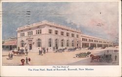 First Natl. Bank of Roswell, New Mexico Postcard Postcard Postcard