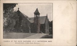 Church of the Good Shepherd, Watertown, MA Postcard