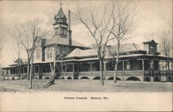 Wabash Hospital, Moberly, MO Postcard