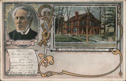 Dr. S. F. Smith Home, Newton Center, MA Postcard