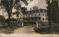 Cold Spring House, Wickford, RI Postcard