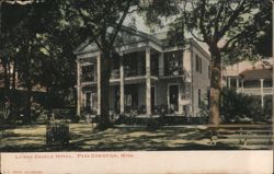 Lynne Castle Hotel, Pass Christian, Mississippi Postcard