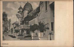 Los Baños (The Baths), San Diego, California Postcard