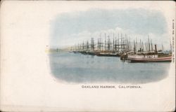 Oakland Harbor, California Postcard Postcard Postcard