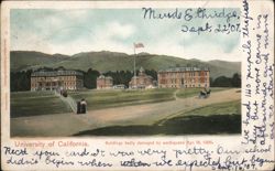 University of California, Berkeley, Damaged by 1906 Earthquake Postcard Postcard Postcard