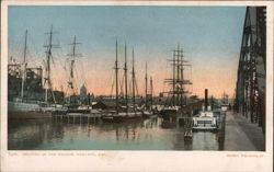 Shipping in the harbor Oakland, CA Postcard Postcard Postcard