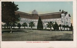 Pavilion, Sacramento, California Postcard