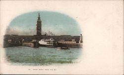 Union Depot from the Bay, San Francisco California Postcard Postcard Postcard