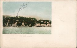 Water Front, Sausalito California Postcard Postcard Postcard