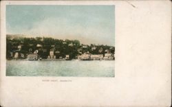 Water Front, Sausalito California Postcard Postcard Postcard