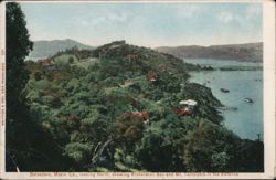 Belvedere, Marin Co., looking North, showing Richardson Bay & Mt. Tamalpais Postcard