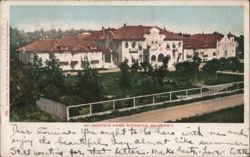 St. Joseph's Home, Stockton CA Postcard