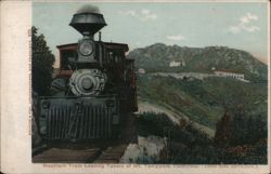 Mountain Train Leaving Tavern of Mt. Tamalpais, California Mill Valley, CA Postcard Postcard Postcard