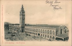 Ferry Building, San Francisco California Postcard Postcard Postcard