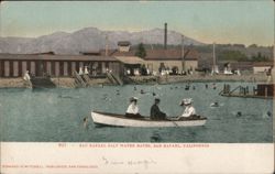 San Rafael Salt Water Baths, San Rafael, California Postcard Postcard Postcard