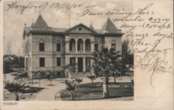 Kings County Court House, Hanford CA Postcard