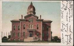 Shasta County Court House, Redding, California Postcard Postcard Postcard