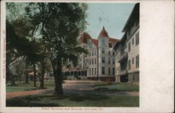 Hotel Vendome and Grounds San Jose, CA Postcard Postcard Postcard