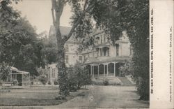 Main Entrance, Hotel Vendome Postcard