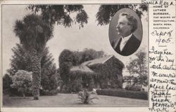 Home of Luther Burbank, Santa Rosa, California Postcard Postcard Postcard