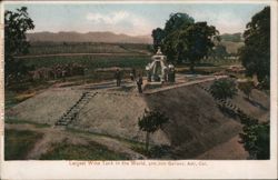 Largest Wine Tank in the World, Asti, CA California Postcard Postcard Postcard