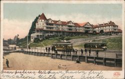 Hotel Del Mar, Santa Cruz, CA California Postcard Postcard Postcard