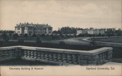 Stanford University Chemistry Building & Museum Postcard