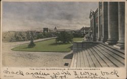 The Outer Quadrangle, Stanford University Postcard