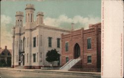 Yuba County Court House and Hall of Records, Marysville California Postcard Postcard Postcard