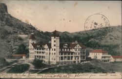 Manning The Gun, Hotel, Tuscarora Rock Bluff Truckee, CA Postcard Postcard Postcard