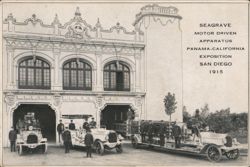 Seagrave Motor Driven Apparatus, Panama-California Exposition Postcard